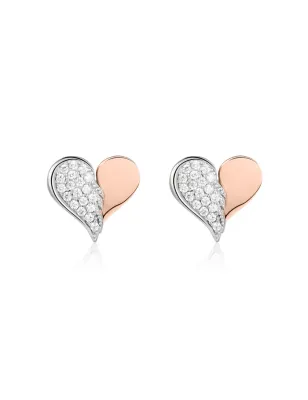 Orecchini con Cuore e Ala Donna Roberto Giannotti