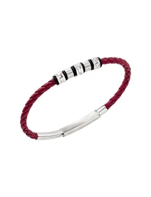 Bracciale Wanderlust Bordeaux Uomo Breil