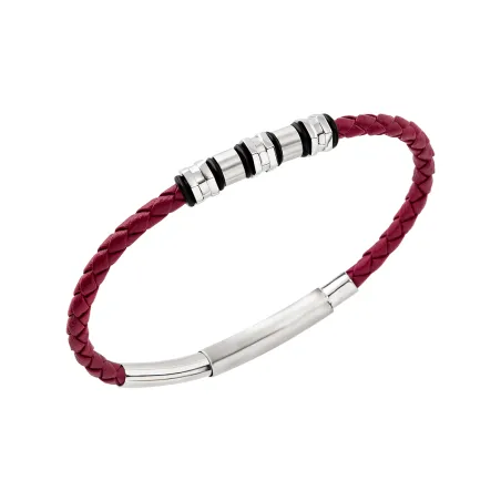 Bracciale Wanderlust Bordeaux Uomo Breil