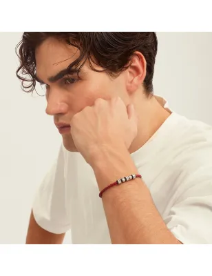 Bracciale Wanderlust Bordeaux Uomo Breil