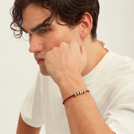 Bracciale Wanderlust Bordeaux Uomo Breil