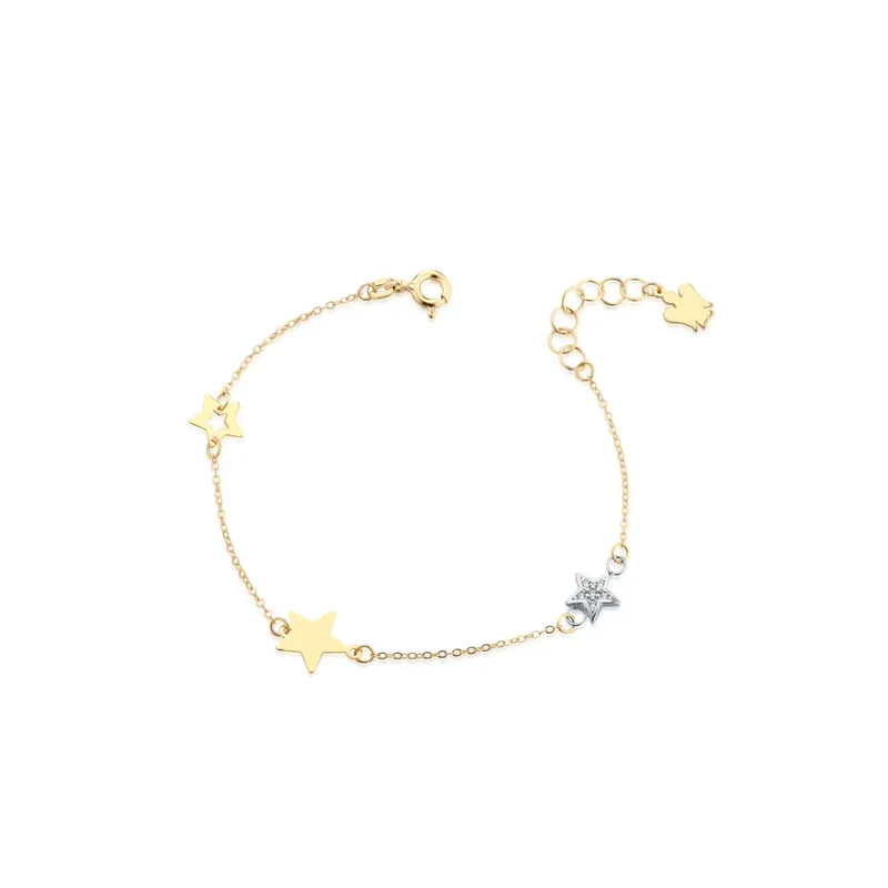 Bracciale Young con Angelo e Stella Donna Roberto Giannotti Bracciale Young con Angelo e Stella Donna Roberto Giannotti