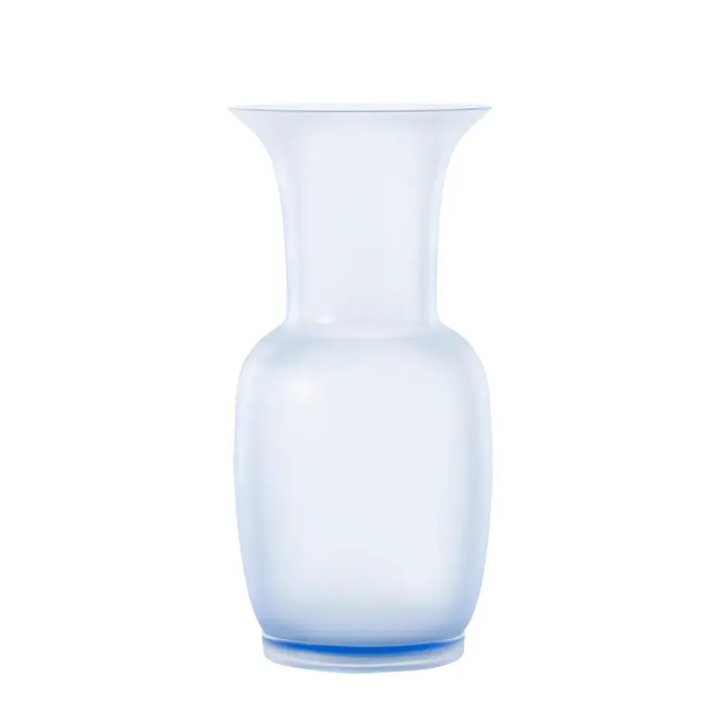 Decorazione Vaso opalino Iceberg sabbiato Donna Venini