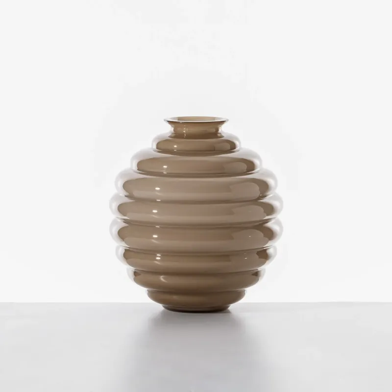 Decorazione Vaso Deco Moka lucido Donna Venini