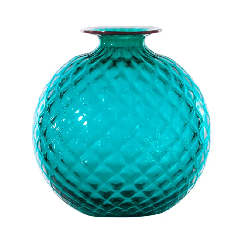 Decorazione Vaso Monofiori Balloton Paraiba Donna Venini Decorazione Vaso Monofiori Balloton Paraiba Donna Venini
