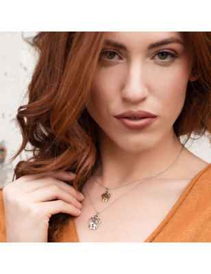 Collana in Oro con Angelo double face Roberto Giannotti NKT320 Roberto Giannotti