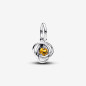 CHARM PENDENTE CERCHIO ETERNO MIELE NOVEMBRE PANDORA