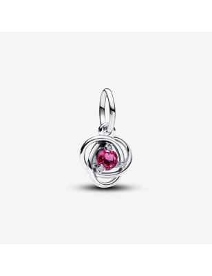 CHARM PENDENTE CERCHIO ETERNO ROSA OTTOBRE PANDORA