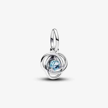 PENDENTE CERCHIO ETERNO AZZURRO MARZO PANDORA 793125C03 Pandora