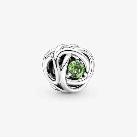 CHARM CERCHIO ETERNO VERDE AGOSTO DONNA PANDORA 790065C03 Pandora