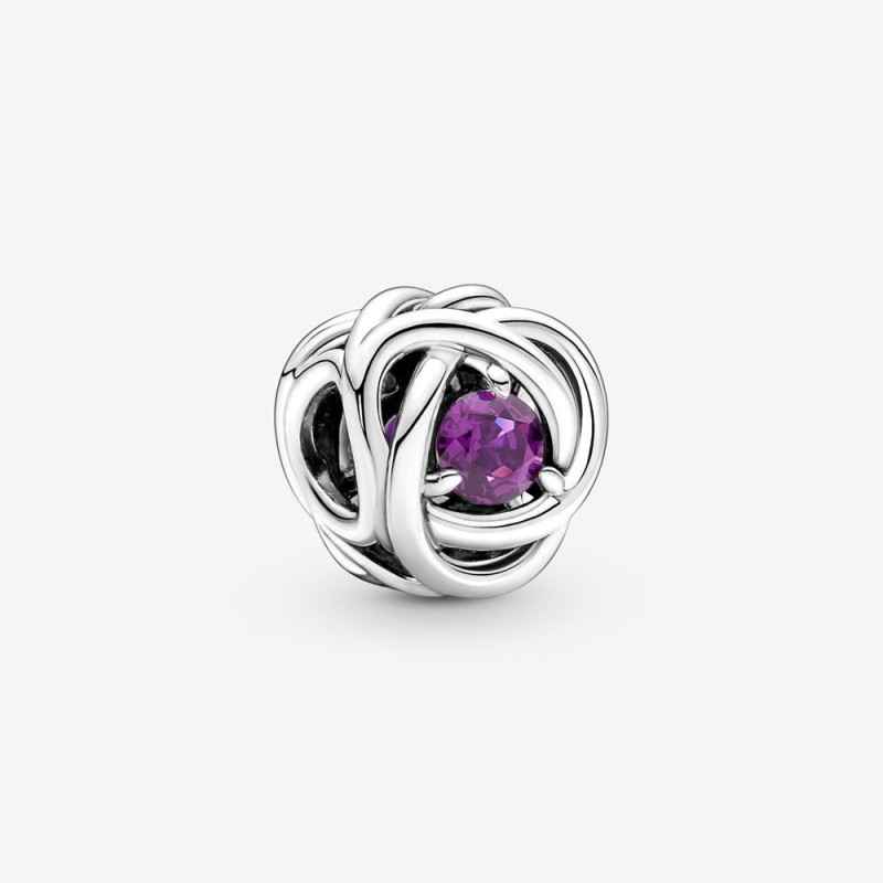 CHARM CERCHIO ETERNO VIOLA FEBBRAIO DONNA PANDORA CHARM CERCHIO ETERNO VIOLA FEBBRAIO DONNA PANDORA