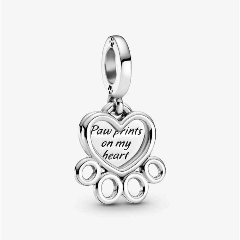 Charm Pendente Cuore e Zampa Donna Pandora Star Wars