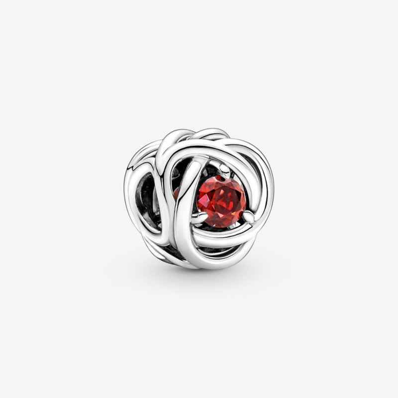 CHARM CERCHIO ETERNO ROSSO FUOCO LUGLIO PANDORA CHARM CERCHIO ETERNO ROSSO FUOCO LUGLIO PANDORA