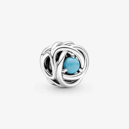 CHARM CERCHIO ETERNO TURCHESE DONNA PANDORA 790064C02 Pandora