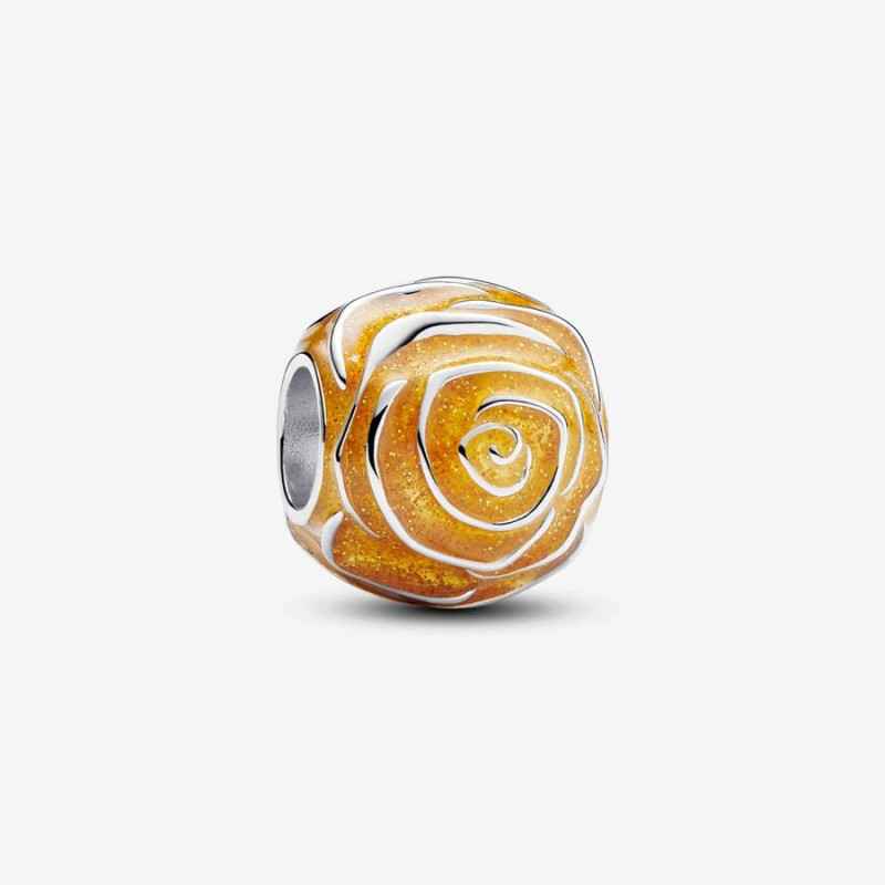 CHARM ROSA GIALLA DONNA PANDORA CHARM ROSA GIALLA DONNA PANDORA