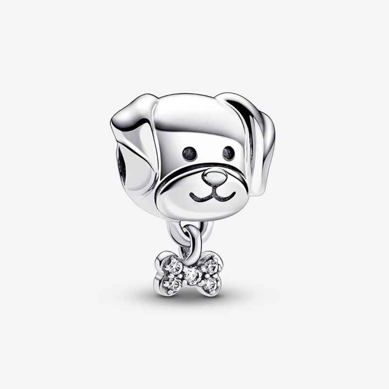 CHARM CAGNOLINO CON OSSO DONNA PANDORA MOMENTS CHARM CAGNOLINO CON OSSO DONNA PANDORA MOMENTS