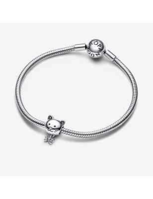 CHARM GATTINO CON FIOCCO DONNA PANDORA MOMENTS 792255C01 Pandora