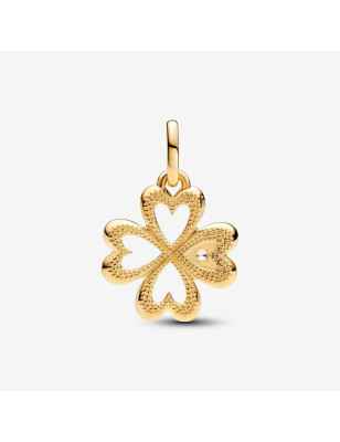 CHARM MEDALLION QUADRIFOGLIO DONNA PANDORA ME 763034C01 Pandora