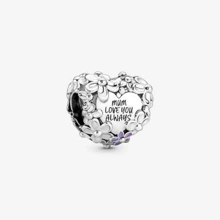 BEAD CUORE FLOREALE DONNA PANDORA  791155C01 Pandora