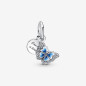 CHARM PENDENTE FARFALLA BLU DONNA PANDORA MOMENTS