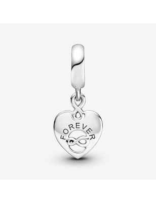 CHARM PENDENTE CUORE AMICI PER SEMPRE DONNA PANDORA  799294C01 Pandora