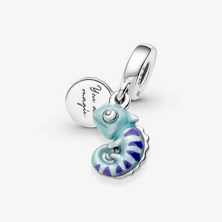 CHARM PENDENTE CAMALEONTE CHE CAMBIA COLORE PANDORA 791676C01 Pandora