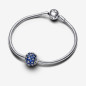 CHARM PAVE' PIETRE LUMINOSE BLU DONNA PANDORA 