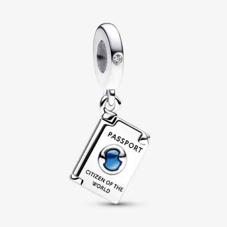 CHARM PENDENTE PASSAPORTO APRIBILE DONNA PANDORA  792680C01 Pandora