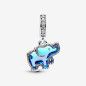 CHARM PENDENTE ELEFANTE VETRO MURANO BLU DONNA PANDORA CHARM PENDENTE ELEFANTE VETRO MURANO BLU DONNA PANDORA