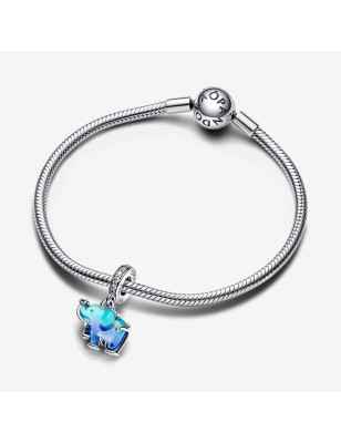 CHARM PENDENTE ELEFANTE VETRO MURANO BLU DONNA PANDORA  - category_name - XDMG De Marchi Gianotti
