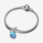 CHARM PENDENTE ELEFANTE VETRO MURANO BLU DONNA PANDORA CHARM PENDENTE ELEFANTE VETRO MURANO BLU DONNA PANDORA