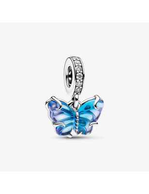 CHARM PENDENTE FARFALLA BLU DONNA PANDORA 