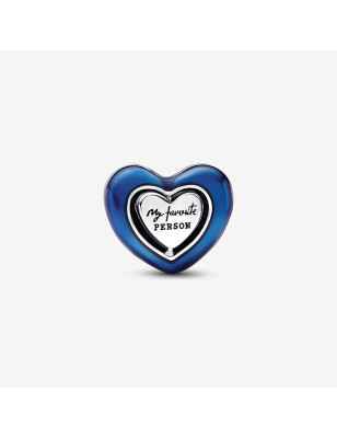 CHARM CUORE BLU GIREVOLE DONNA PANDORA  792750C01 Pandora
