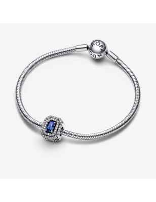 CHARM PAVE' E PIETRA BLU DONNA PANDORA  792385C01 Pandora
