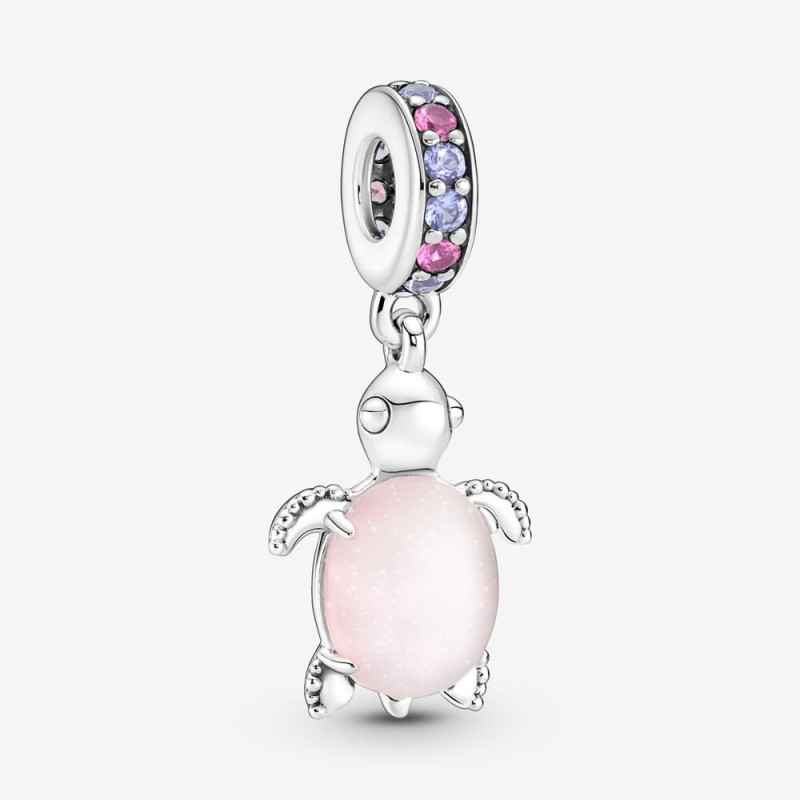 CHARM VETRO TARTARUGA MARINA ROSA PANDORA MOMENTS CHARM VETRO TARTARUGA MARINA ROSA PANDORA MOMENTS