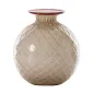 Decorazione Vaso Monofiore Balloton Moka Donna Venini