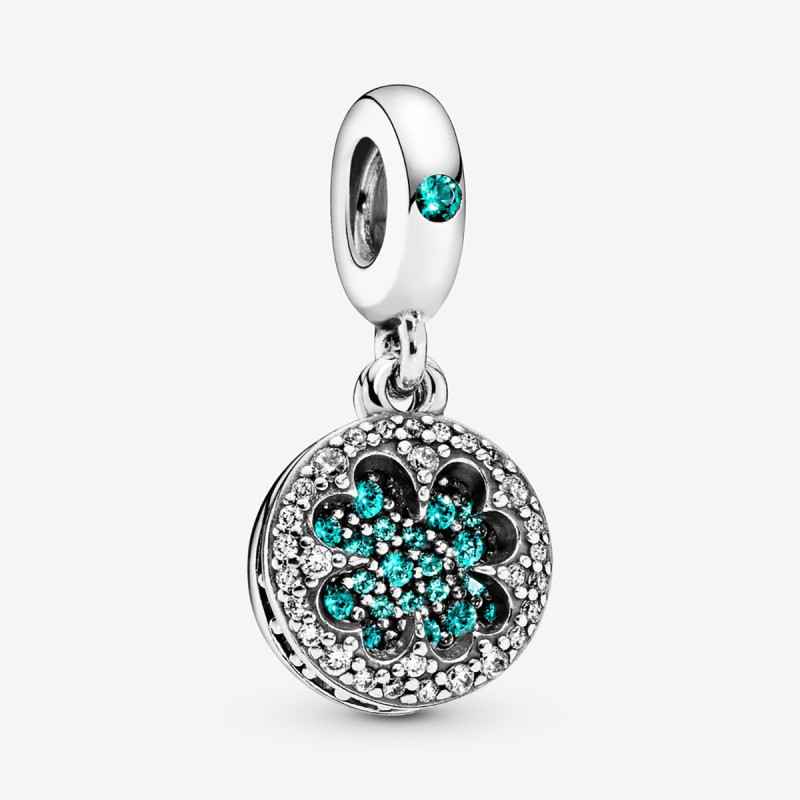 CHARM PENDENTE QUADRIFOGLIO VERDE DONNA PANDORA CHARM PENDENTE QUADRIFOGLIO VERDE DONNA PANDORA