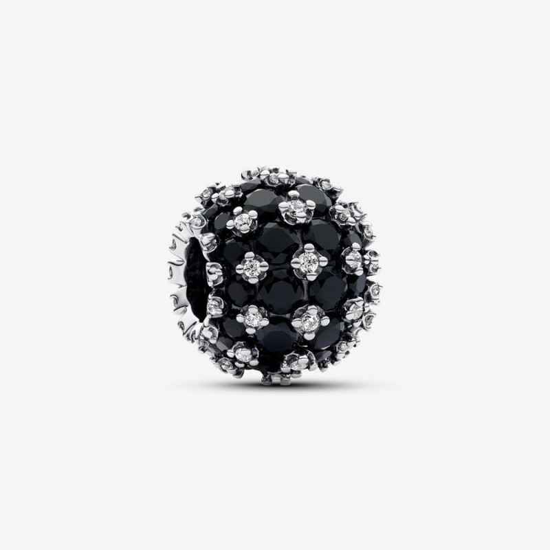 CHARM PAVE' PIETRE LUMINOSE NERE DONNA PANDORA CHARM PAVE' PIETRE LUMINOSE NERE DONNA PANDORA
