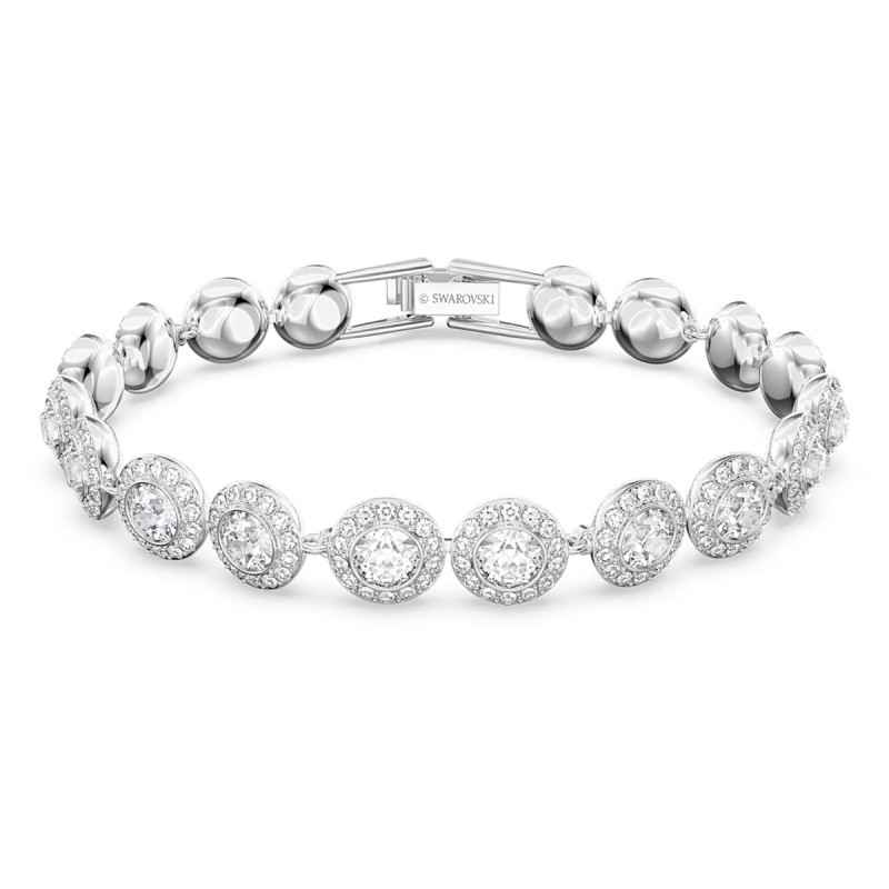 BRACCIALE TENNIS UNA RODIO DONNA SWAROVSKI ANGELIC BRACCIALE TENNIS UNA RODIO DONNA SWAROVSKI ANGELIC