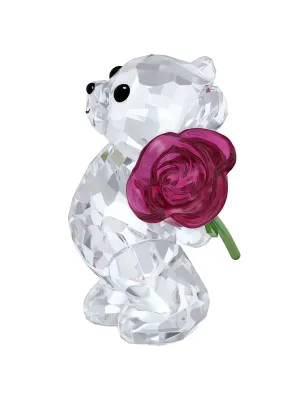DECORAZIONE ORSETTO KRIS UNA ROSA CON AMORE DONNA SWAROVSKI  - category_name - XDMG De Marchi Gianotti