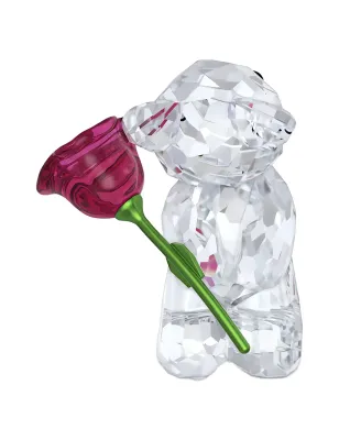 DECORAZIONE ORSETTO KRIS UNA ROSA CON AMORE DONNA SWAROVSKI  - category_name - XDMG De Marchi Gianotti