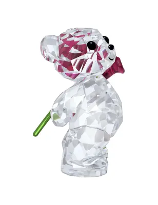 DECORAZIONE ORSETTO KRIS UNA ROSA CON AMORE DONNA SWAROVSKI  - category_name - XDMG De Marchi Gianotti