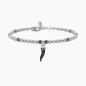 Bracciale sfere cornetto portafortuna Protezione Uomo Kidult Bracciale sfere cornetto portafortuna Protezione Uomo Kidult