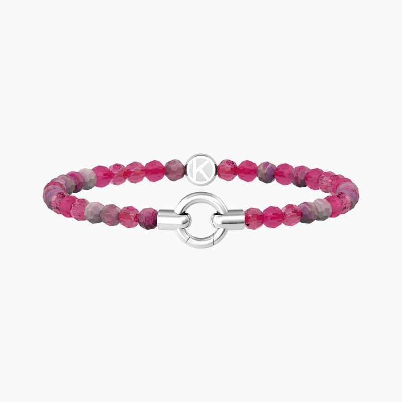 BRACCIALE AGATA FUCSIA STRIATA MAMANONMAMA DONNA KIDULT BRACCIALE AGATA FUCSIA STRIATA MAMANONMAMA DONNA KIDULT