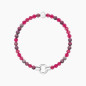 BRACCIALE AGATA FUCSIA STRIATA MAMANONMAMA DONNA KIDULT BRACCIALE AGATA FUCSIA STRIATA MAMANONMAMA DONNA KIDULT