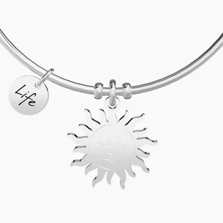 Bracciale con ciondolo Sole Sorriso DONNA Kidult Symbols