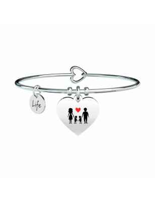 BRACCIALE CUORE MY FAMILY DONNA KIDULT