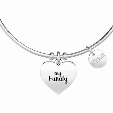 BRACCIALE CUORE MY FAMILY DONNA KIDULT