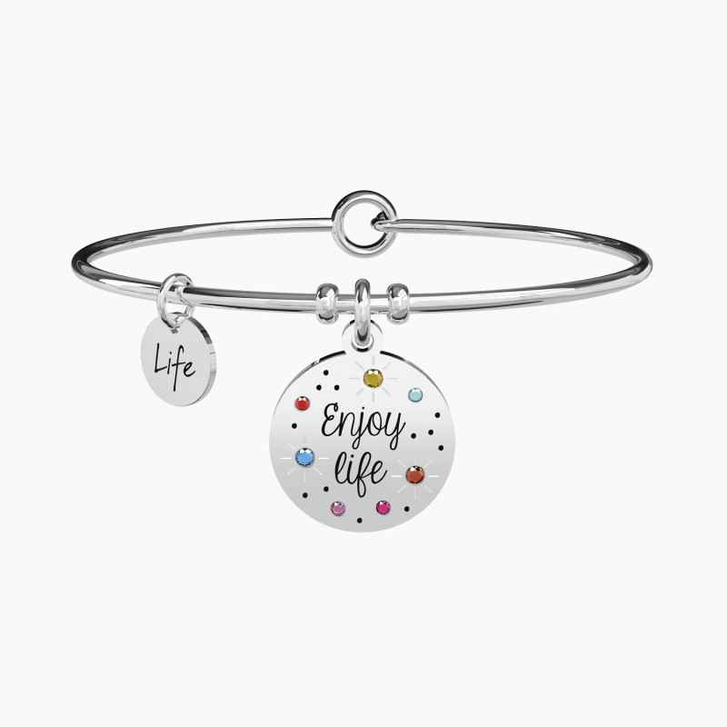 Bracciale BANGLE CON CIONDOLO ENJOY LIFE DONNA Kidult