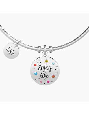 Bracciale BANGLE CON CIONDOLO ENJOY LIFE DONNA Kidult 731865 Kidult